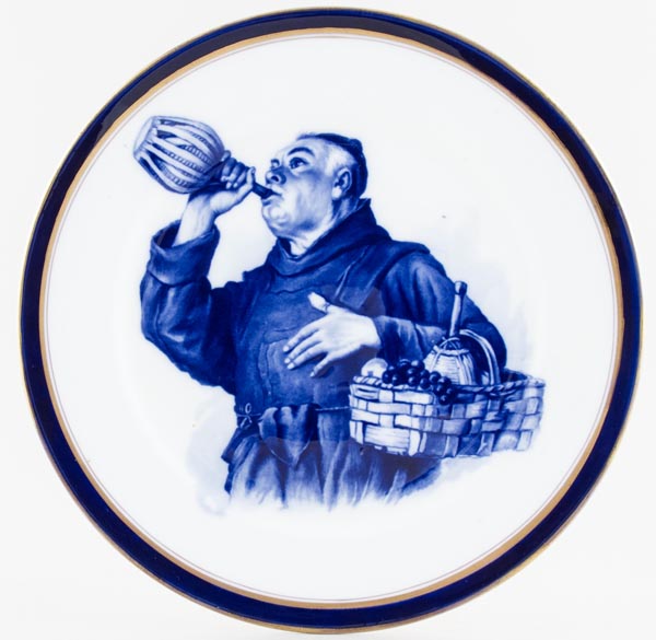 Plate Monk c1895